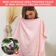 thumbnail image 6 of Rzvnmko Nursing Cover Breathable Privacy Breastfeeding Cover Soft Comfortable Cotton Breastfeeding Cover Lightweight Portable Nursing Cover for Mom 100x65cm, 6 of 6