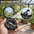 Professional Geological Compass with Clinometer, Portable Aluminum ...