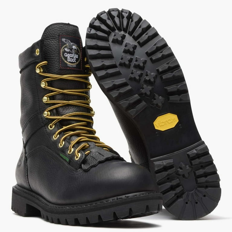 Georgia Boot Waterproof Lace-to-Toe Work Boot - Walmart.com display picture 1