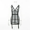 thumbnail image 4 of Justaucorps Transparents pour Femmes Robe Lingerie une Pièce Shapewear Transparent, 4 of 5