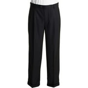 George - Big Men's Wrinkle-Resistant Cuffed Plaid Dress Pants