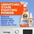 Tide Enzyme Stain Remover Spray, Fragrance Free, Fast-Acting Color-Safe ...
