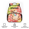 thumbnail image 6 of Uorisanigo Corgi Puppy Kids Backpack for Teenagers 6-9, Large Capacity Hiking Schoolbag, Breathable Daypack with Padded Shoulder Straps for Outdoor, 6 of 7