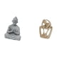 thumbnail image 5 of Estatua de mono,Estatua de Buda Mono para Interiores y Exteriores Budista,Estatua abstracta,Estatua abstracta para decoración del hogar,escultura de pareja,Decoraciones de figuras abstractas, 5 of 8