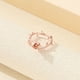 thumbnail image 4 of Anillos para mujer, regalos para mujer, moda para damas, anillo de joyería de moda con rosa abierta para damas, 4 of 5