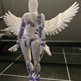 thumbnail image 6 of 30% off!Titan T13 Action Figures Lucky Dummy Nova 13 Action Figure Robot Stick Figures Fidget Toys for Boys Multi Movable Joints Gifts Toys for Kids，purple, 6 of 6