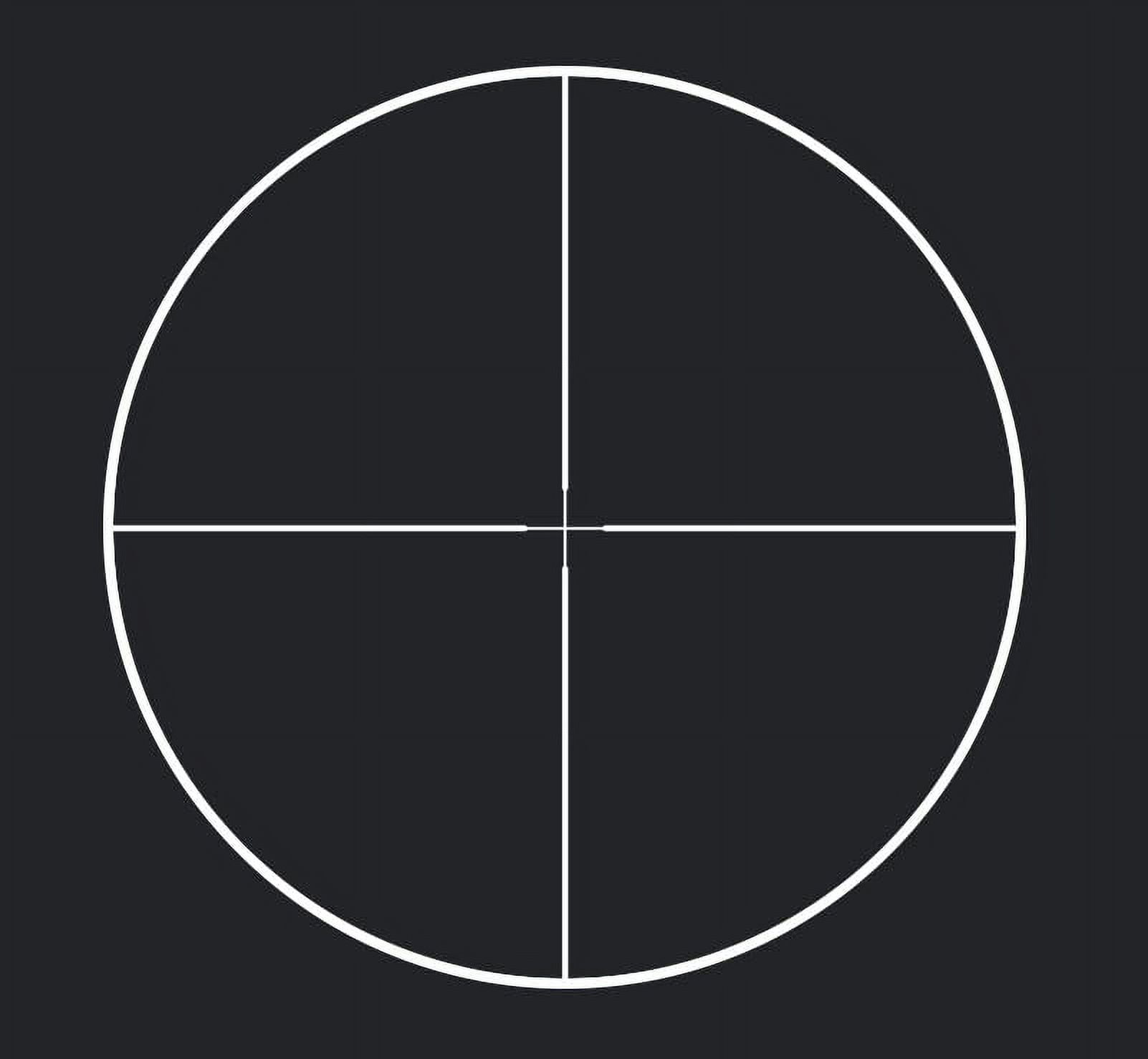 ZeroTech Optics Thrive 3-9x40 Rifle Scope Zeroplex (MOA)
