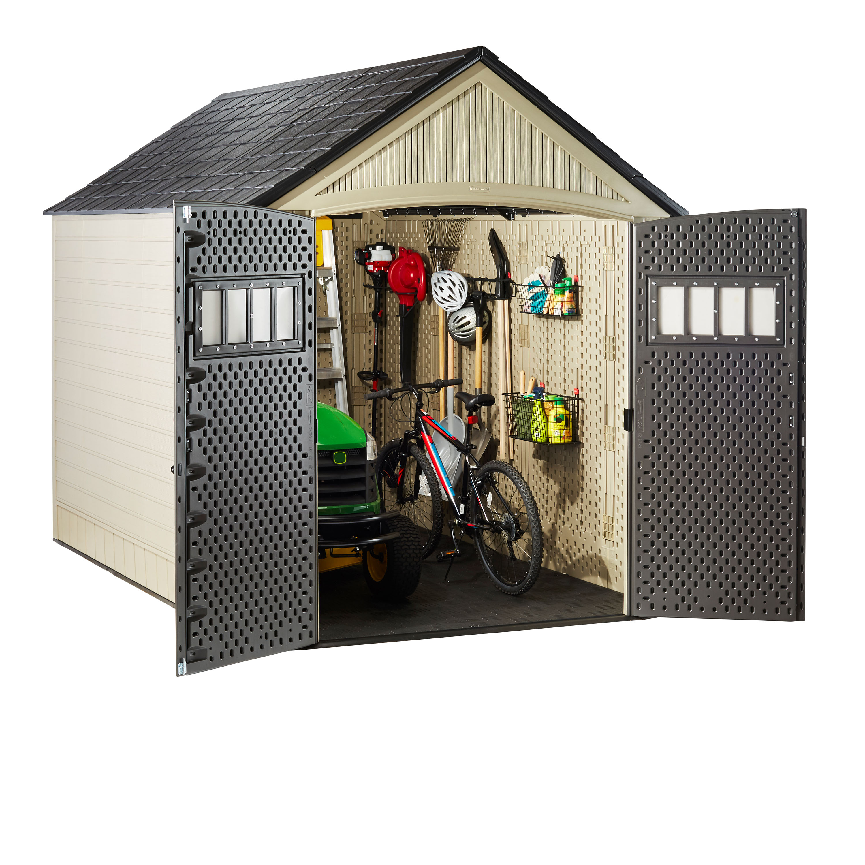 Rubbermaid Roughneck Large Storage Shed Rubbermaid 7 Feet X 3 Feet