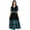 Black, variant on Bimba Womens Boho Chic Dress Designer Ethnic Kurta Kurti Indian Custom Clothing