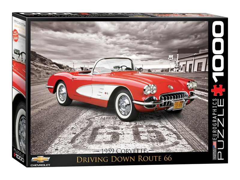 2015 Corvette Z06 Out For A Spin 1000 piece jigsaw puzzle 680mm x 490mm pz 