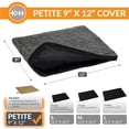 thumbnail image 3 of K&H Pet Products Small Animal Heated Pad Deluxe Replacement Cover Gray Petite 12 X 9 Inches, 3 of 9