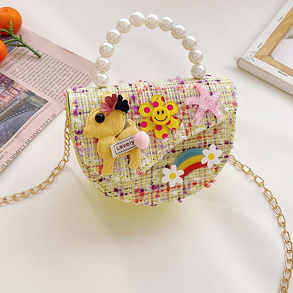 Little Girls Crossbody Bag Toddler Purse Bag Baby Backpack for Kids