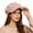 Pink, variant on Lamb Beret Hat For Winter Baseball Cap Fashionable Daily Wear Japanese Style British Painter Hat Mime Scarf Hat