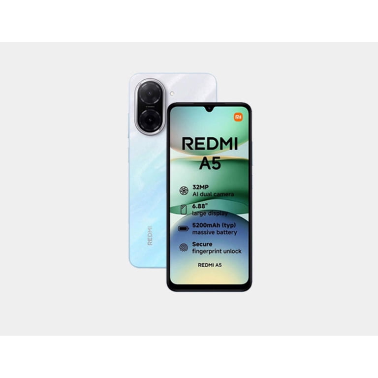Xiaomi Redmi A5 4G 128GB ROM 4GB RAM Dual SIM GSM Unlocked - Blue