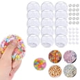 thumbnail image 2 of DIY Stress Ball Making Kit with Multi-Color Fillers, Empty TPR Ball Skins with Beads Fillers & Expander Tool, ASMR Squishies Maker Kit for Adults, Complete Anxiety Relief Craft Set, 2 of 10