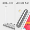 thumbnail image 3 of ER (Gris) Estuche de transporte portátil para Apple Pencil de 1.ª y 2.ª generación, accesorios para iPad Pencil, caja de almacenamiento rígida compatible con Apple Pencil 1.ª/2.ª (blanco) Rojo Verde, 3 of 5