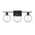 thumbnail image 6 of Justice Design Group Nsh-8903 Volta 3 Light 24" Wide Bathroom Vanity Light - Black, 6 of 7