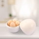 thumbnail image 5 of Cocedor rápido de huevos, cocedor de 4 capacidades para huevos duros, utensilios de cocina de forma especial para microondas escalfados de 5 minutos, blanco, 5,5*6,3'', 5 of 5
