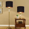 thumbnail image 2 of Lamp Shade JNIBOAO, batería negra, 2 unidades, color dorado mediano, 30 x 23 cm, 2 of 7