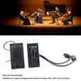 thumbnail image 4 of Violon Pickup, Violon Silencieux EQ Pickup avec Câble Différents Instruments à Cordes pour Pièces d'Instruments à Cordes Violon, 4 of 8