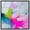 Black Frame, variant on Neon Cloudscape II Framed High-Gloss Acrylic Glass Wall Art Pastel Wall Decor by Art Remedy, Black Frame, 12 x 12