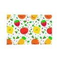 thumbnail image 4 of DouZhe Ensemble de 4 Sets de Table en Polyester, Motif Fruits Mignons Résistants à la Chaleur pour Table à Manger, 12 Pouces x 18 Pouces, 4 of 6