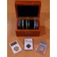 thumbnail image 4 of Caja de almacenamiento para monedas Guardhouse de madera con 10 compartimentos para exhibición, 4 of 5