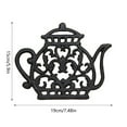 thumbnail image 3 of Teapot Trivet Heat Pad for Pots Pans Plates Bowls Decorative Kitchen Tableware Protector Tea Theme Heat, 3 of 8