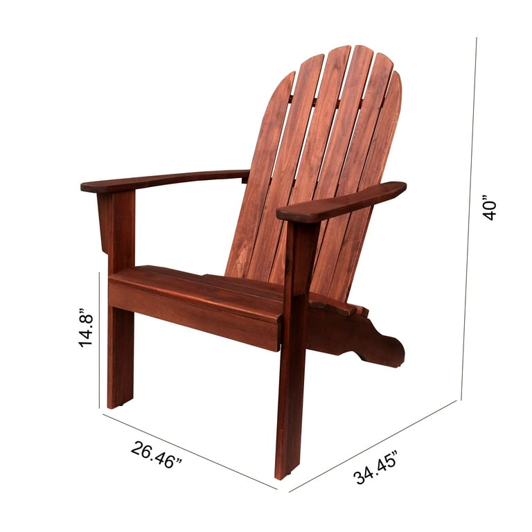 Mainstays wooden outlet adirondack chair