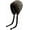 Coffee, variant on Warm Knitted Earflap Beanie Hat for Women Chunky Winter Trapper Hat Vintage Stretch Skull Cap with Drawstring