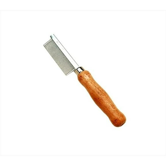 W567 Flea Comb Wood Handle