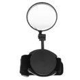 thumbnail image 1 of HEALEEP Rearview Mirror for Bikes Black ABS Round Design 1Pcs, 1 of 7