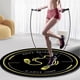 thumbnail image 1 of 80cm Round Yoga Mat Indoor Quiet Large Meditation Mat Suitable for Gym Flooring, 1 of 5