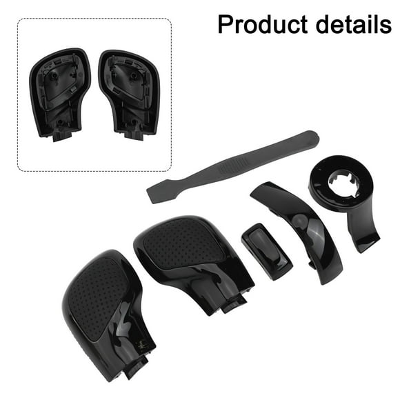 Shift Knob Gear Side Cover Fit For Golf 6 7 R For Passat B7 B8 For Jetta Mk6 New Perforated Mingyqi
