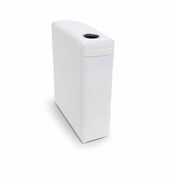 Lippert 6787203 8.5 x 25 in. Left Pontoon Arm Rest, White