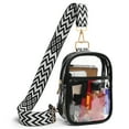 thumbnail image 6 of GOIACII Clear Sling Bag for Women Clear Crossbody Bag for Concerts Sports, Clear Fanny Pack for Stadium Events Transparent Chest Bag with Adjustable Strap, 6 of 6