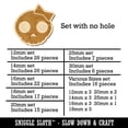 thumbnail image 2 of Sassy Skull with Hairbow Wood Mini Charms Shapes DIY Craft Jewelry - No Hole - Various Sizes (16pcs), 2 of 7