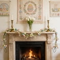 thumbnail image 6 of Gumesh 5Ft Easter Garland - Spring Vine with Easter Eggs Flowers Berries for Party, Table or Mantel Decor, 6 of 6