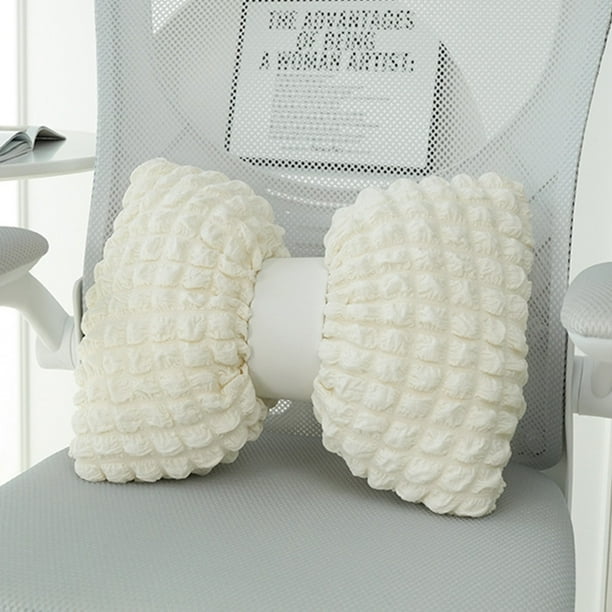 1pc Faux Suede Fuzzy Bow Throw Pillow Cover For Bedroom Sofa And Living Room Decor