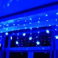 thumbnail image 4 of LLQkigsxse Christmas Net Lights for Trees Outdoor Christmas Big Snowflake LED Curtain String Lights Memory 8 Modes Flashing Lights Holiday Party Connectable Fairy Light, 4 of 7