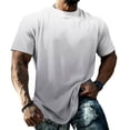 thumbnail image 2 of BRANROY Mens T-Shirts Summer Trendy - Soft Lightweight Relaxed Fit Shirts for Men, Custom Style Athletic Tee for Gym and Outdoor Daily Wear,Dark Gray,2XL, 2 of 6