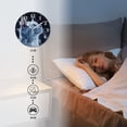 thumbnail image 3 of Analog Wall Clock Silent Non-Ticking Clocks Battery Operated Decor Clock for Living Room,Office,Kitchen-White Cat Gazes Up At The Starry Sky(16inch), 3 of 4