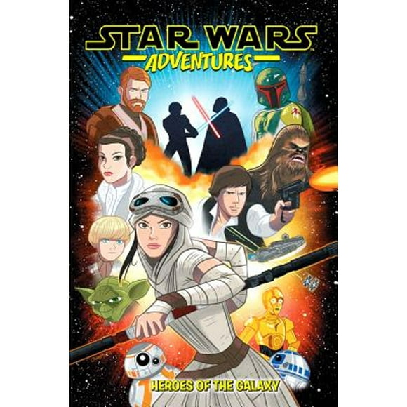 Pre-Owned Star Wars Adventures Vol. 1: Heroes of the Galaxy (Paperback 9781684052059) by Landry Q Walker, Cavan Scott