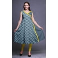 thumbnail image 2 of Bimba Kurtas pour Femmes Imprimé Sans Manches Tunique d'Été, 2 of 6