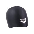 thumbnail image 2 of Gorro de Natación ARENA para Cabello Largo de Silicona, Suave y elástico, Negro y Blanco, 2 of 4
