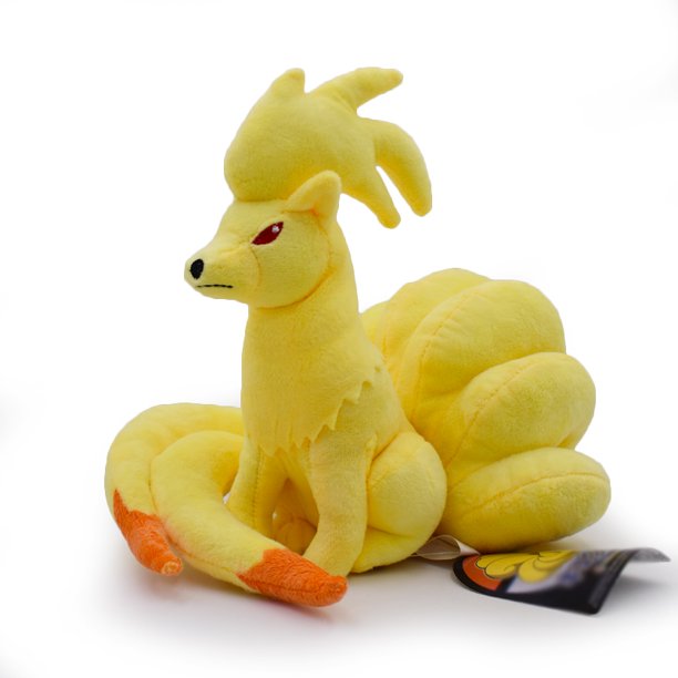 Seekfunning Pokemon Ninetales 8 Plush Toy All Star Collection Great For Gift Yellow Walmart Com Walmart Com