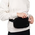 thumbnail image 2 of Lole Unisex Fleece Belt Bag, Black, 2 of 6