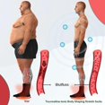 thumbnail image 3 of 10 Pairs Tourmaline Ionic Body Shaping Stretch Socks, Spring Summer Negative Ion Body Sculpting Stretch Socks, 3 of 5