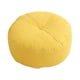 thumbnail image 2 of Cojín de suelo redondo, cojín de meditación, cojín de suelo, cojín de asiento para silla, Amarillo, 2 of 9
