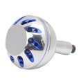thumbnail image 2 of Mango de Carrete de Pesca ANGGREK Metal Oro Plata Negro, 2 of 8